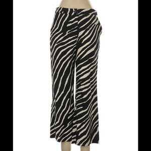 Sincerely Jules Zebra Animal Print Pants